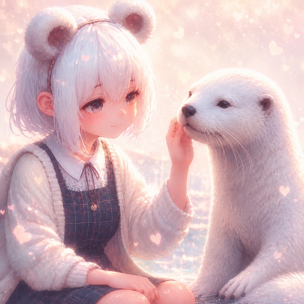 ご飯粒ついてるよ