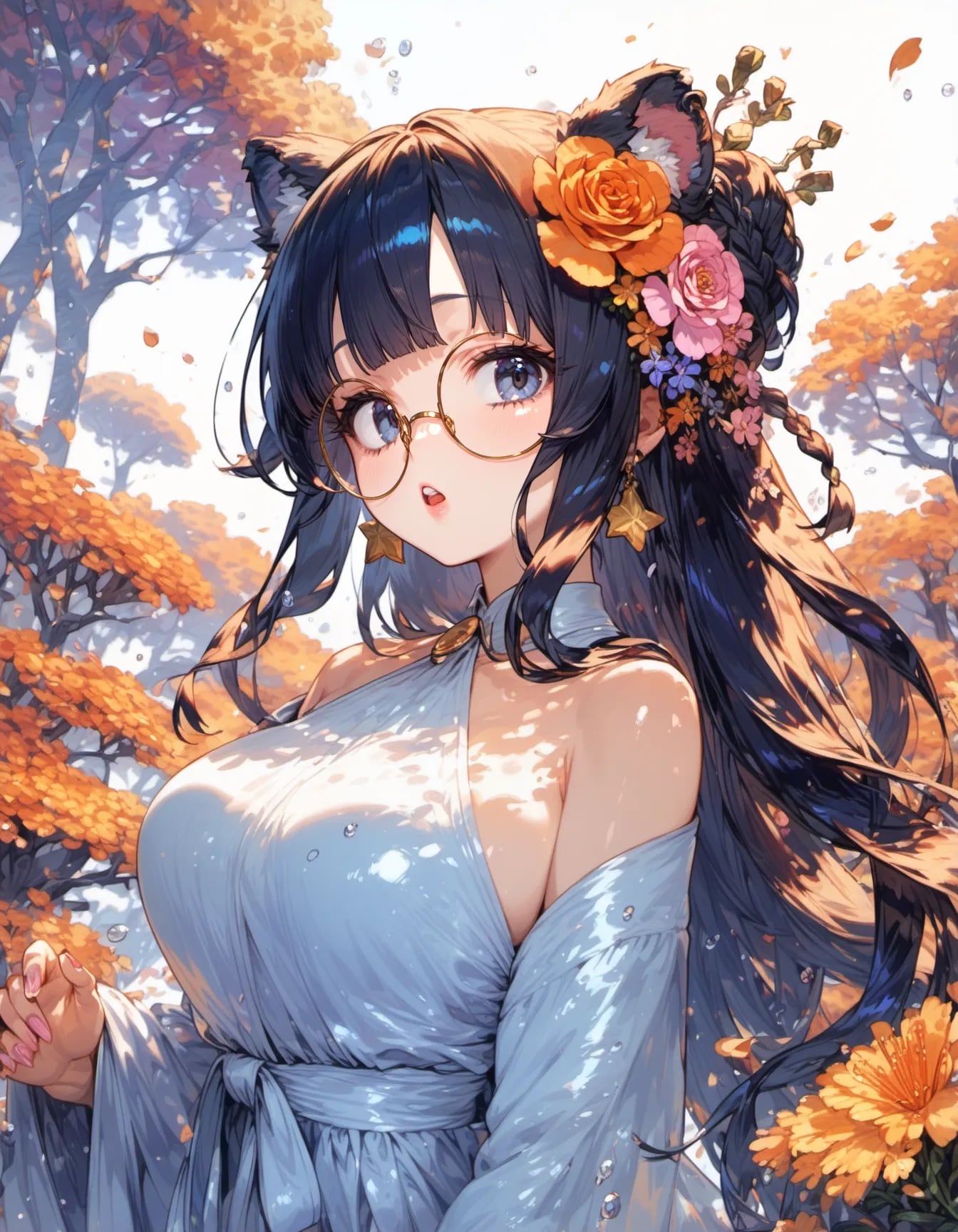 The Scholar of the Amber Sunlight | の人気AIイラスト・グラビア