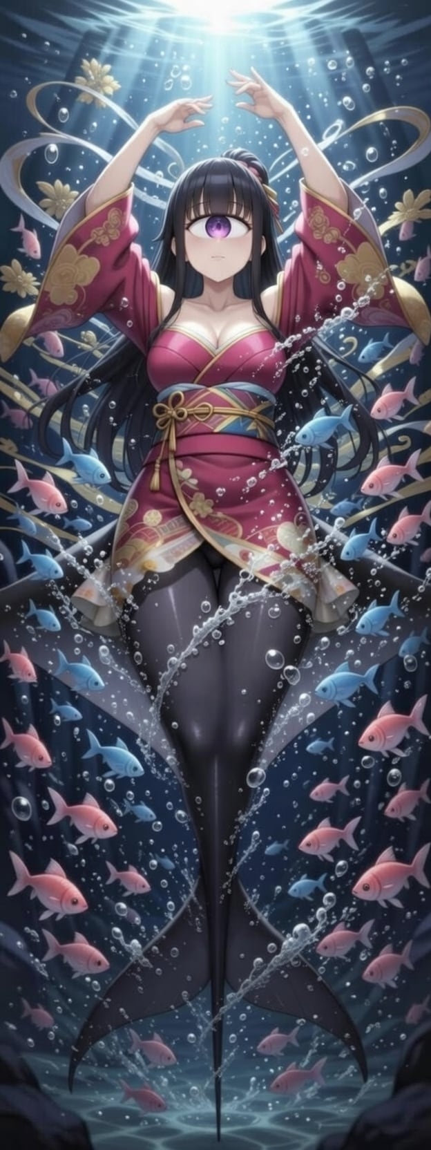 単眼人魚　舞う | の人気AIイラスト・グラビア