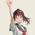 6月18日【木】美少女日めくりカレンダー 5枚目