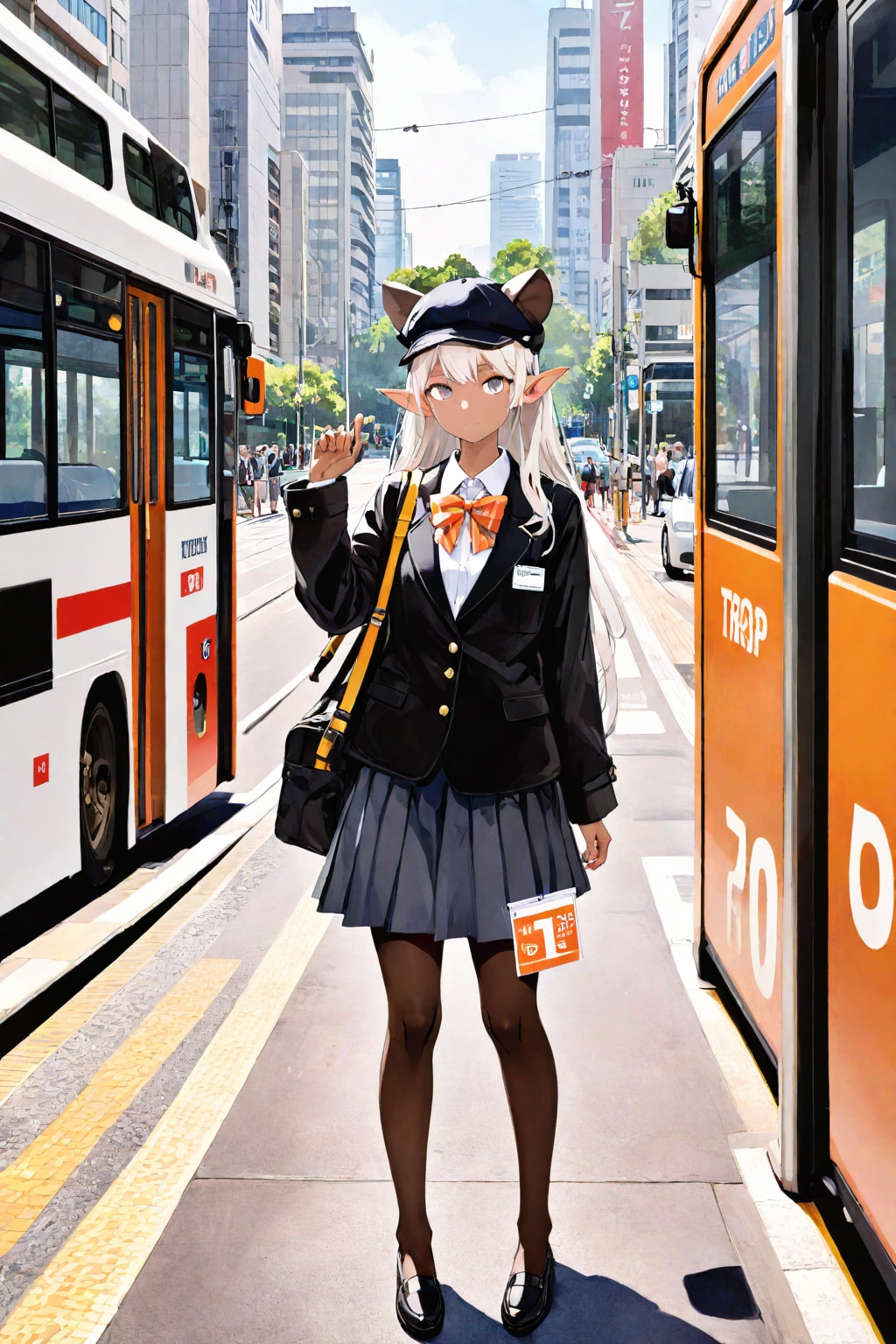 ユウもバスガイド