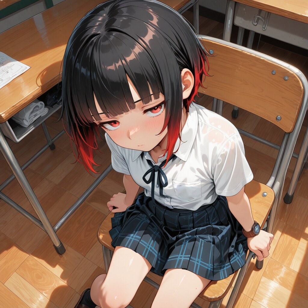 転生前　調子に乗って、赤のカラーコンタクトを入れた。これがいけなかった・・