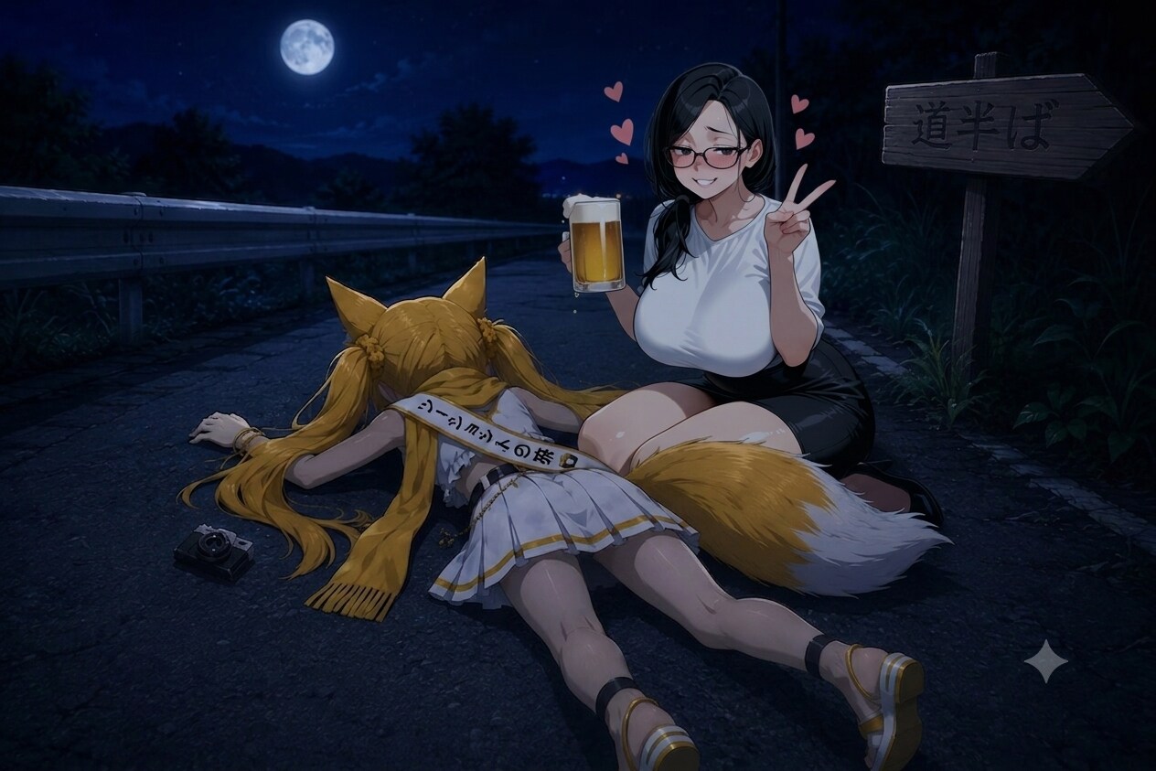ミラさん飲もうよ🍺