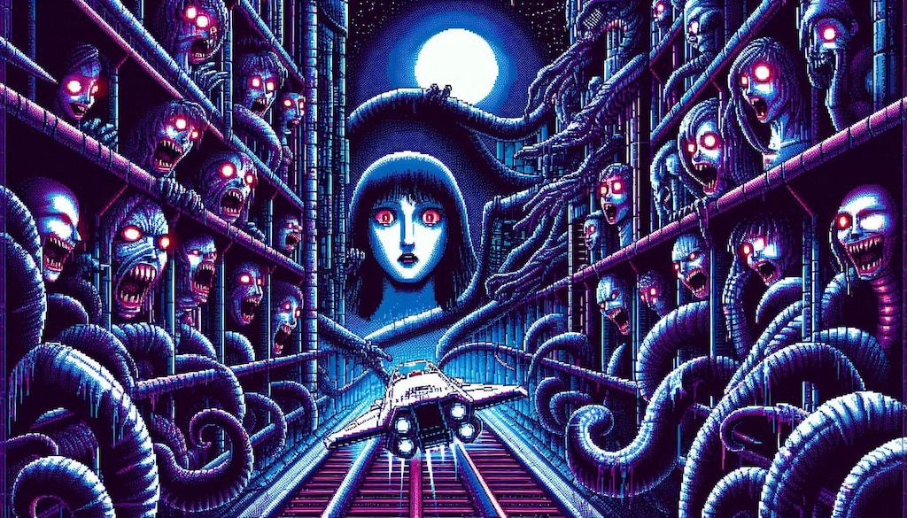 ドット絵ホラーゲーム！・・ゲームに集中すれば今でも怖い？？💦