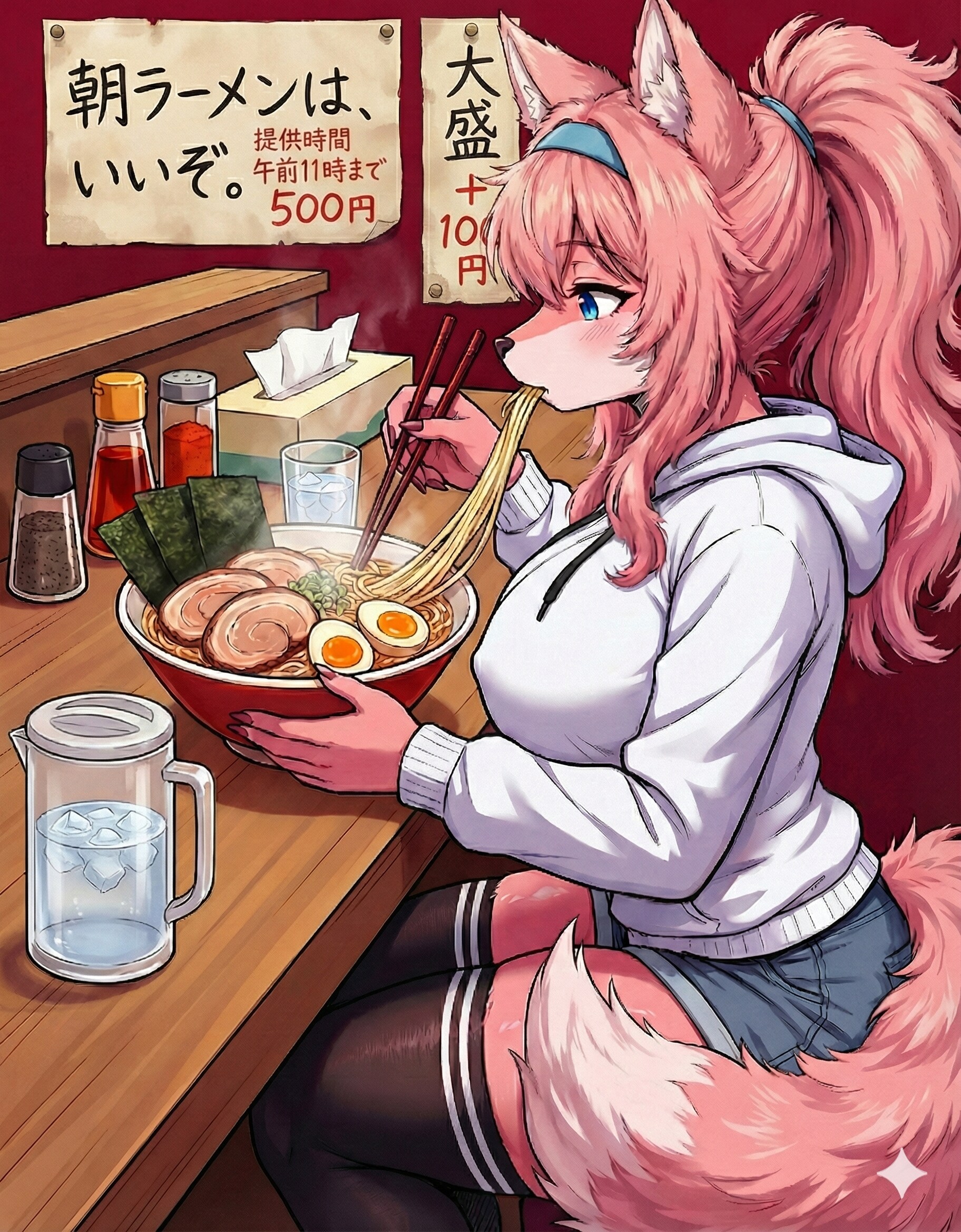 朝ラーメン
