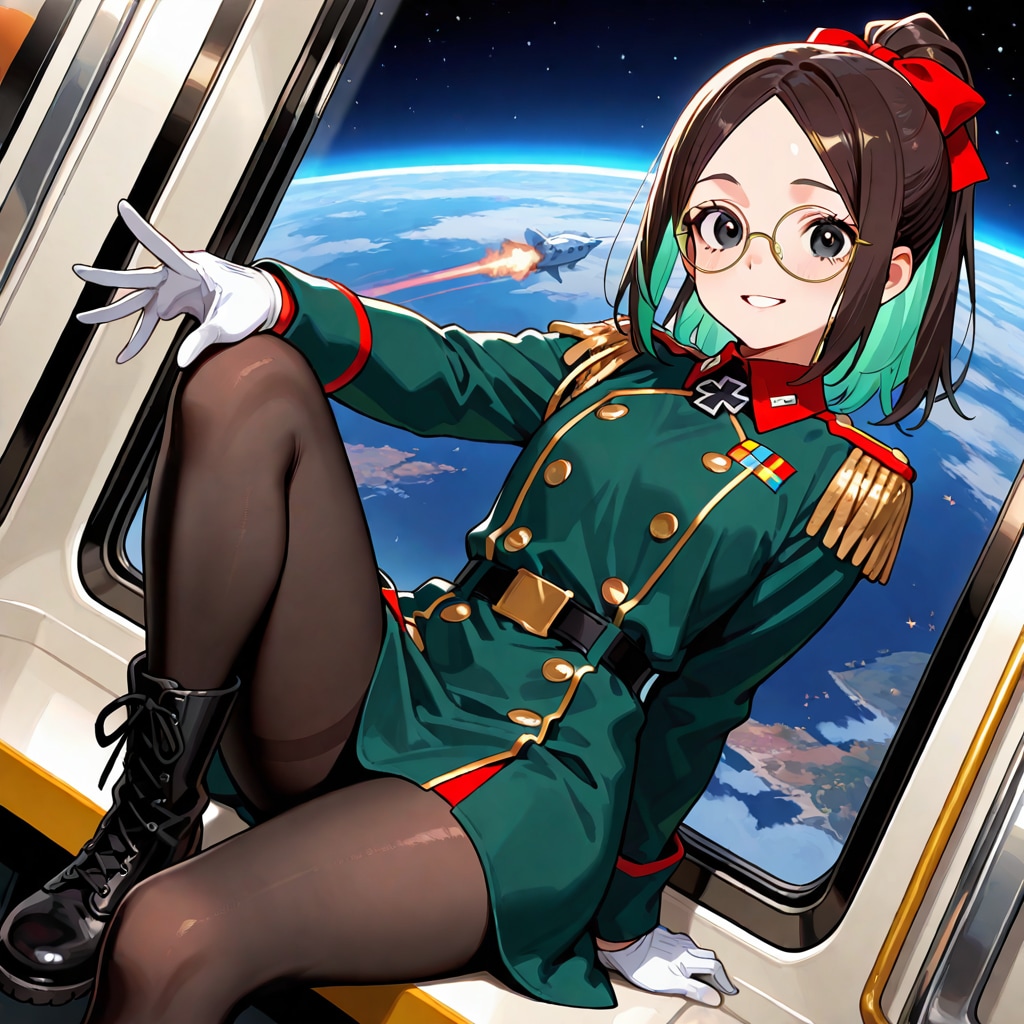 <軍服ちゃん>LILYで・・・宇宙？