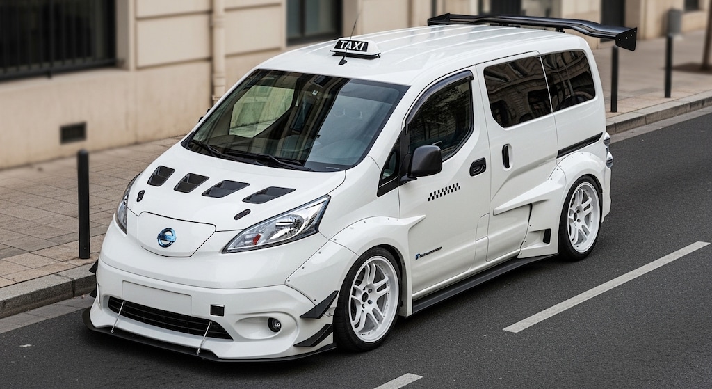 NV200タクシーのドリ車
