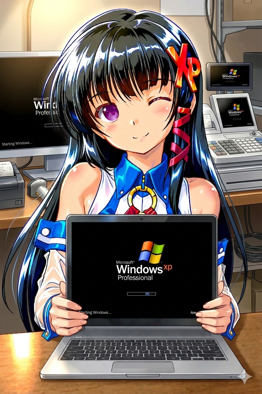 4月8日はWindowsXPのサポート終了日 | の人気AIイラスト・グラビア