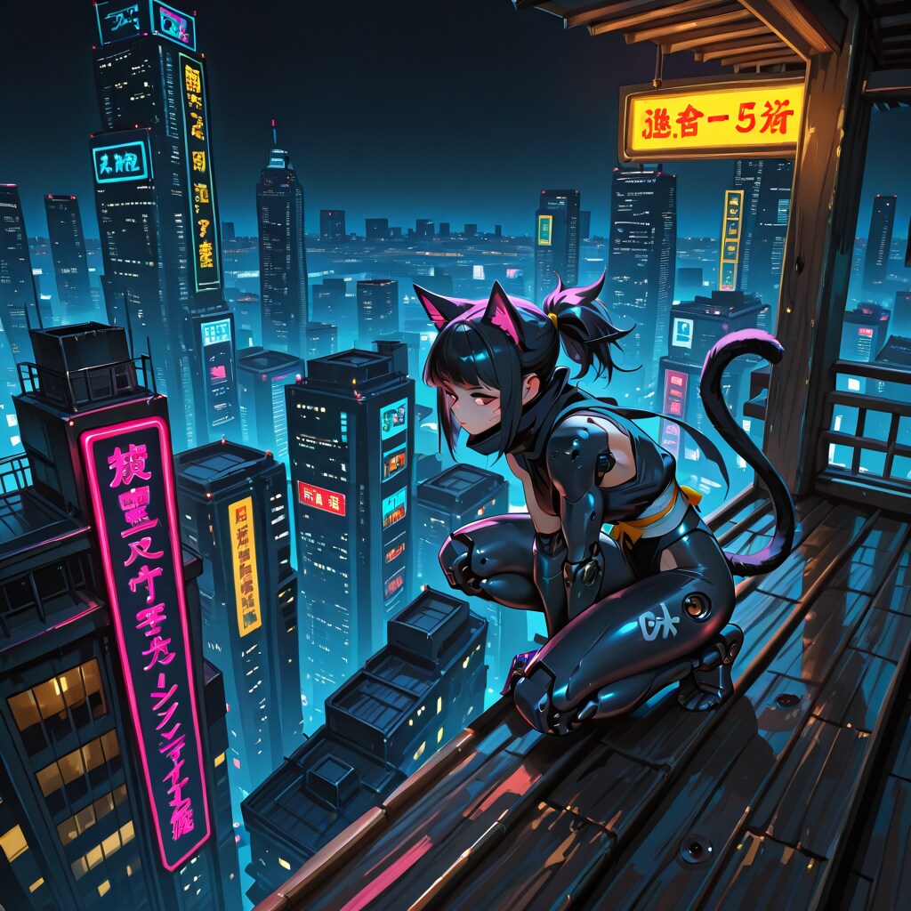現代忍者メカ猫娘260222