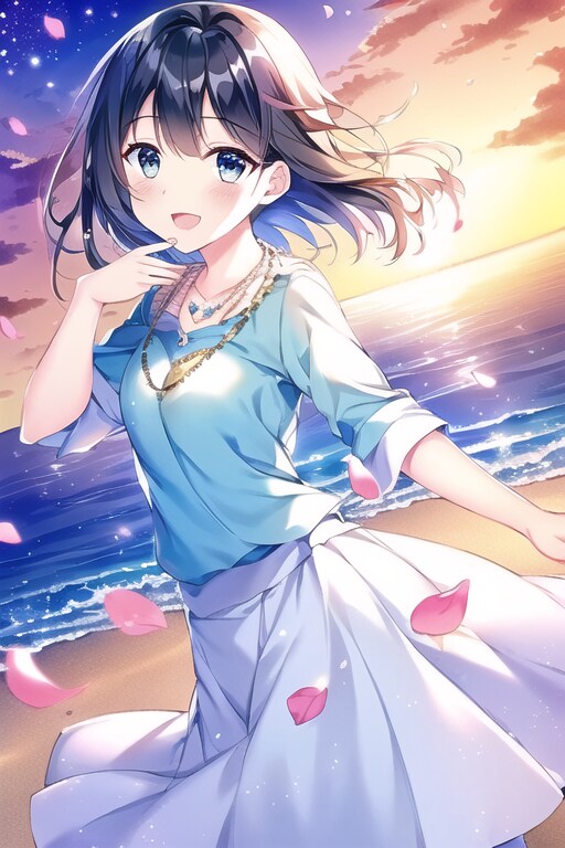 舞い散る桜