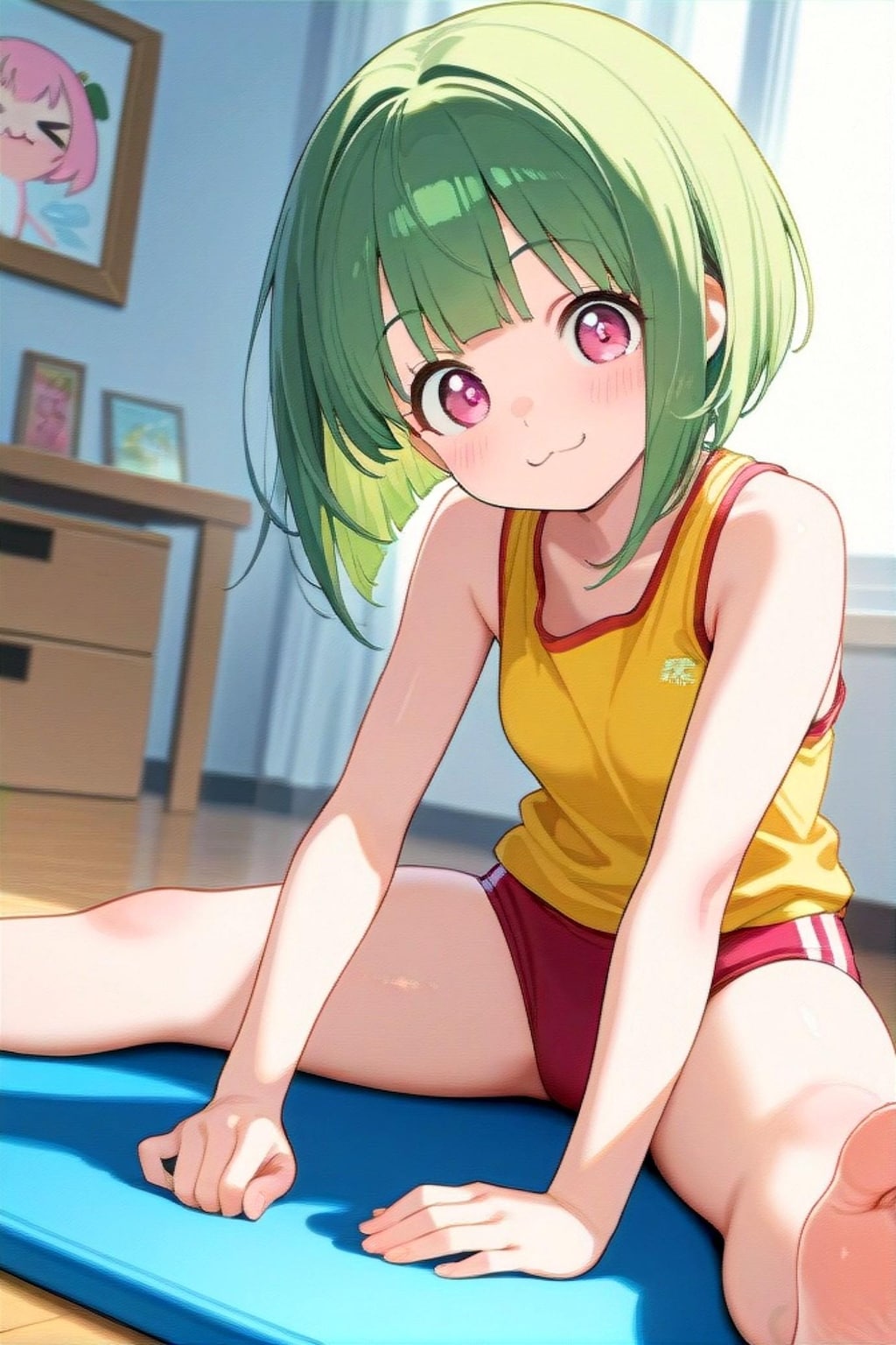 ブルマの緑髪ちゃん