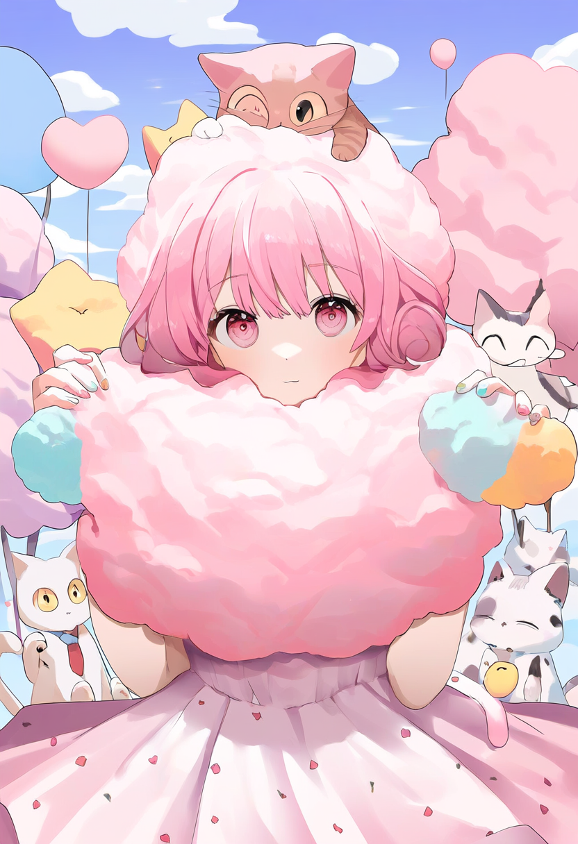 わたあめ娘