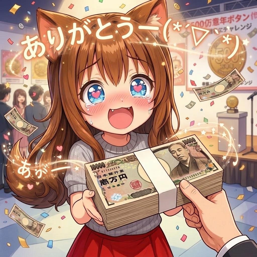 押しちゃったか(ﾉ∀`)＋おまけ