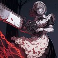 メイド＆チェーンソー 2枚目