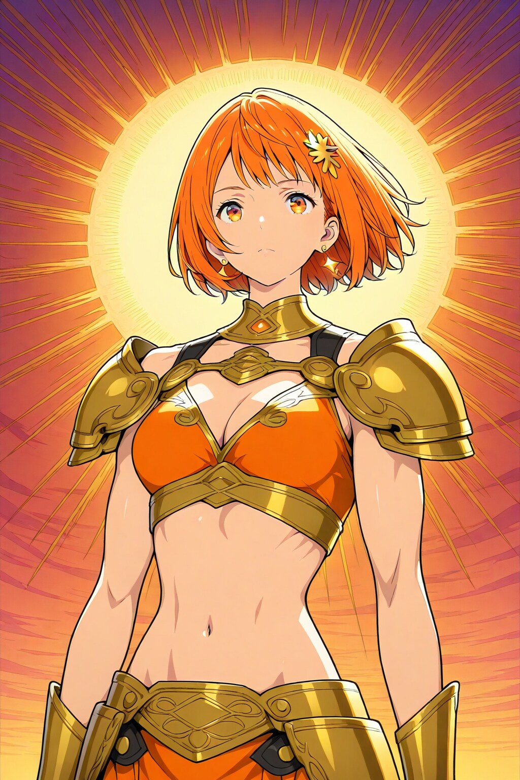 堂々たる姫騎士ソレイユ