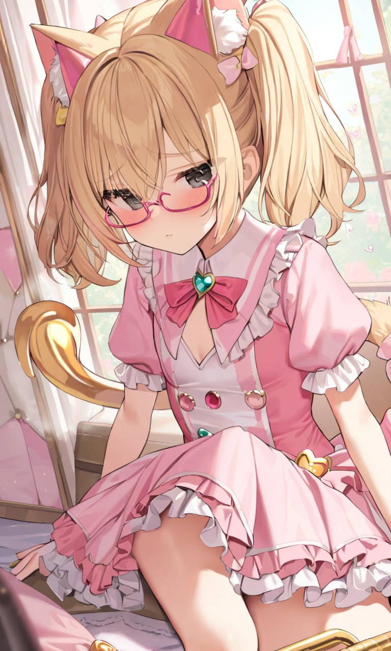 まや「ああ屈辱だ屈辱だ」こるり「似合う似合ってる」 | の人気AIイラスト・グラビア