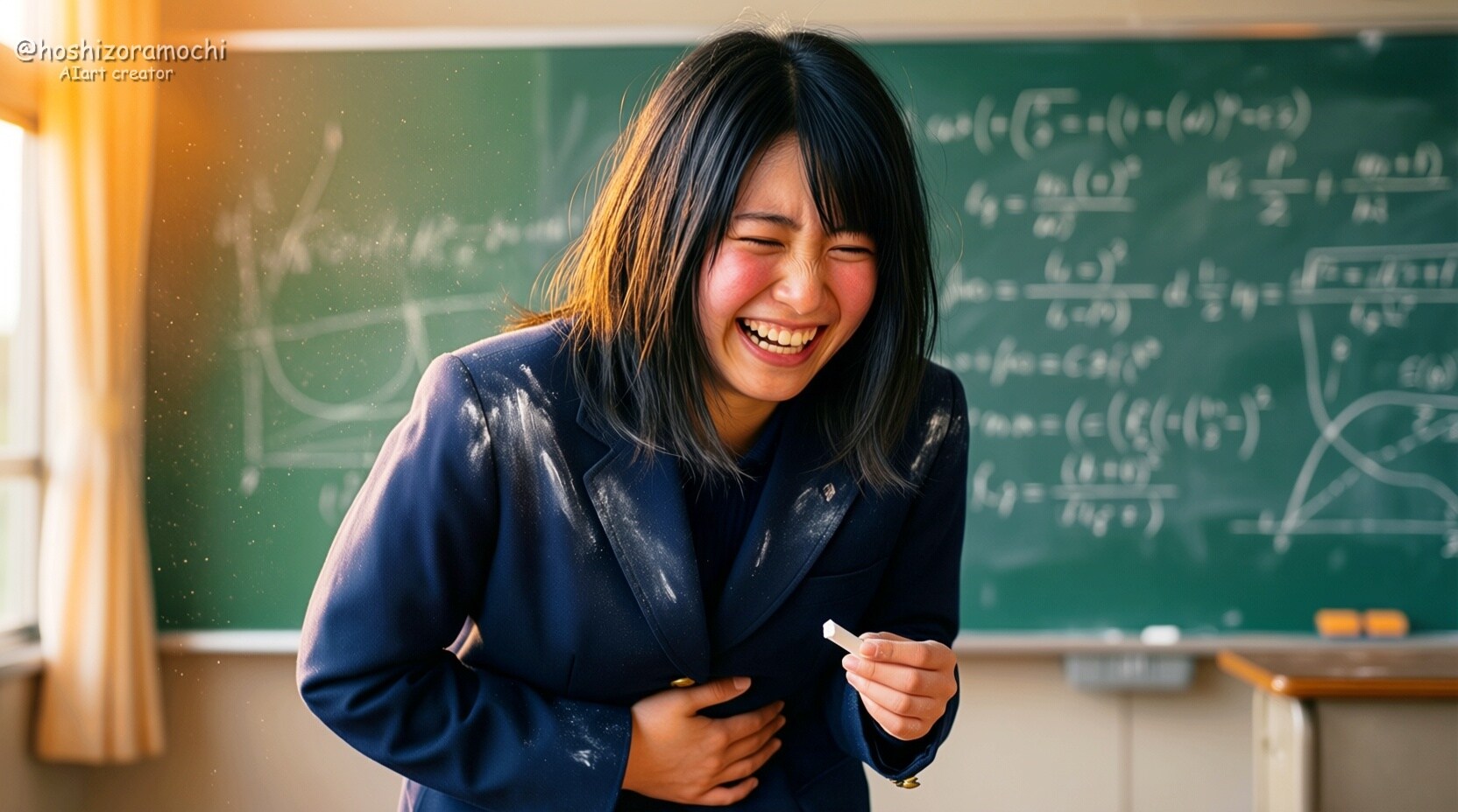 チョークの香りと、消えない笑い声
