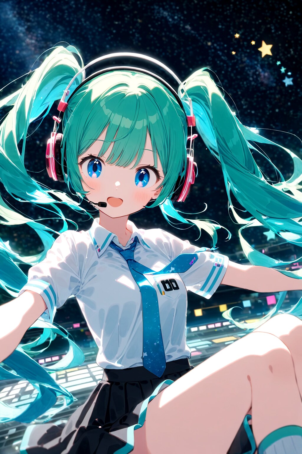 宇宙少女ミク2 | の人気AIイラスト・グラビア