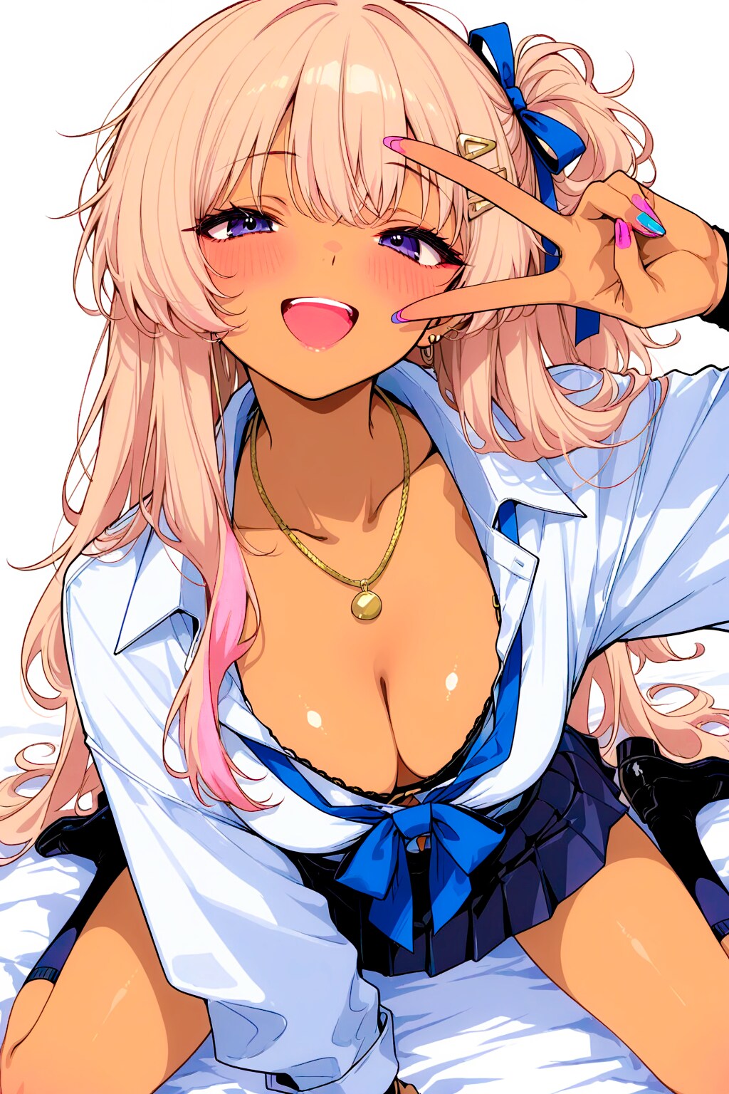 ゆるゆる制服ギャルちゃん♡