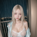 玄関開けたらびしょ濡れ美女 3枚目