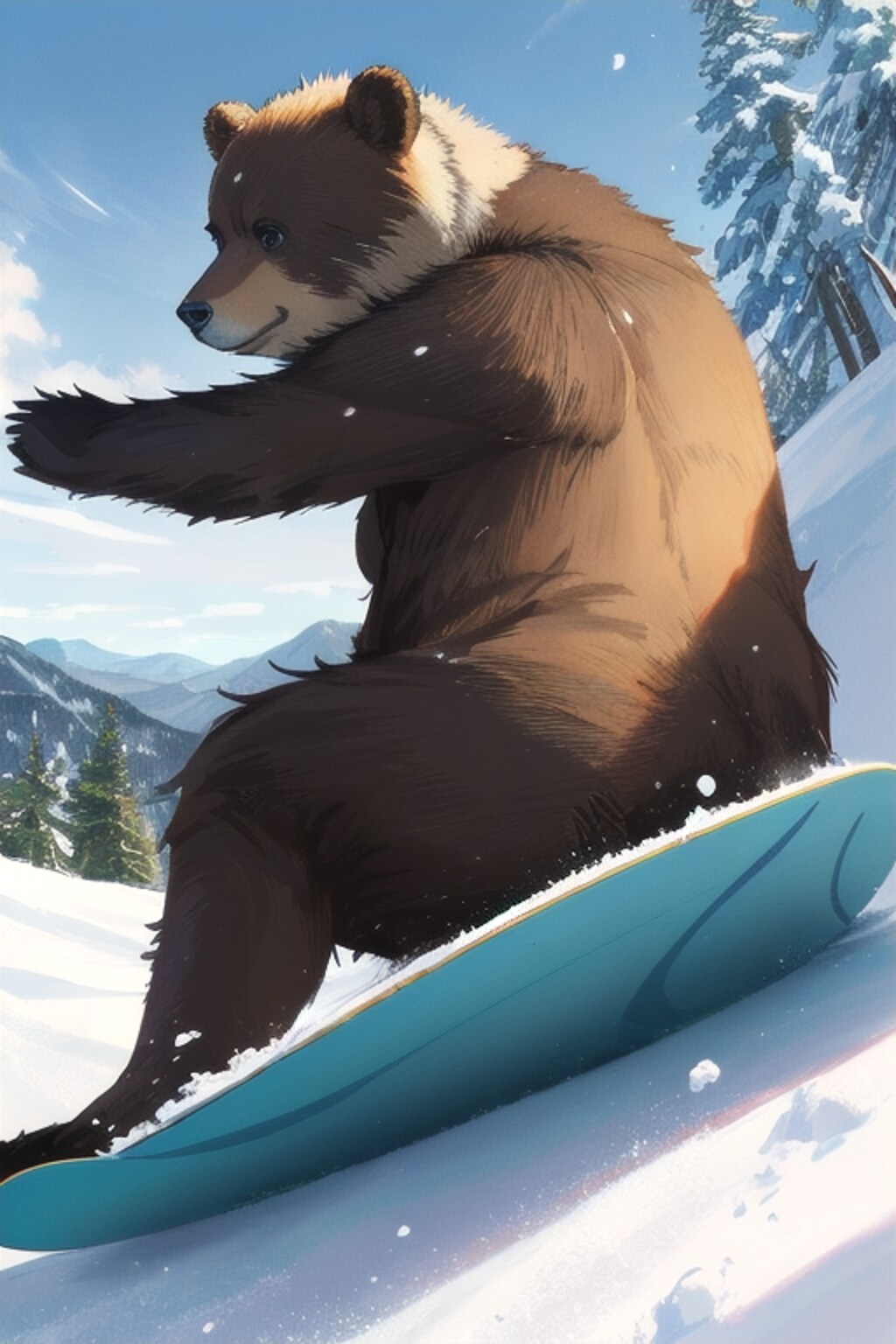 【動物】滑るベア