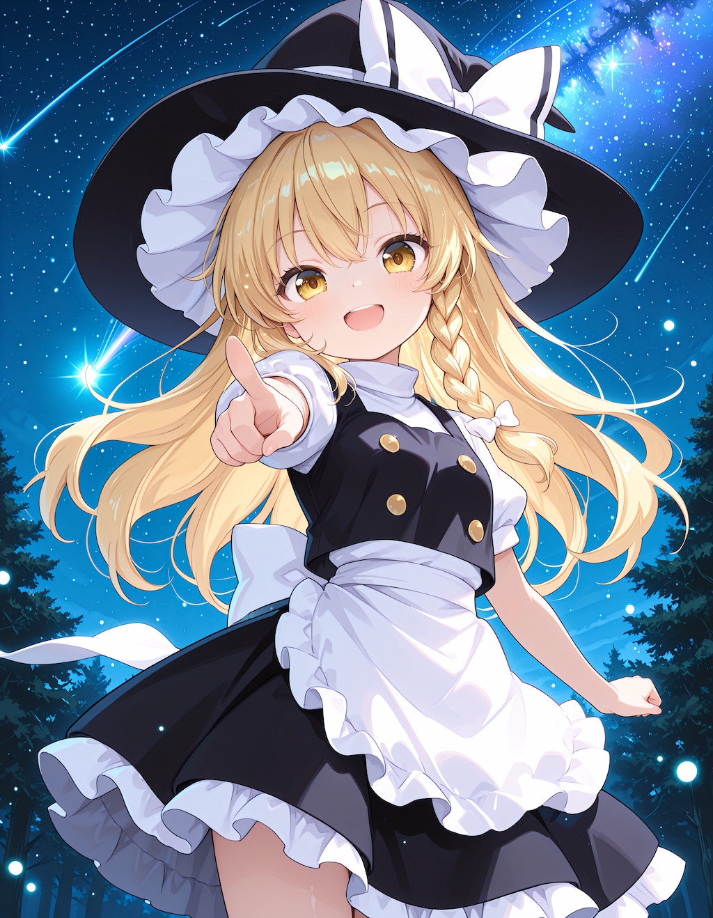 魔法の森から飛び出した元気な少女