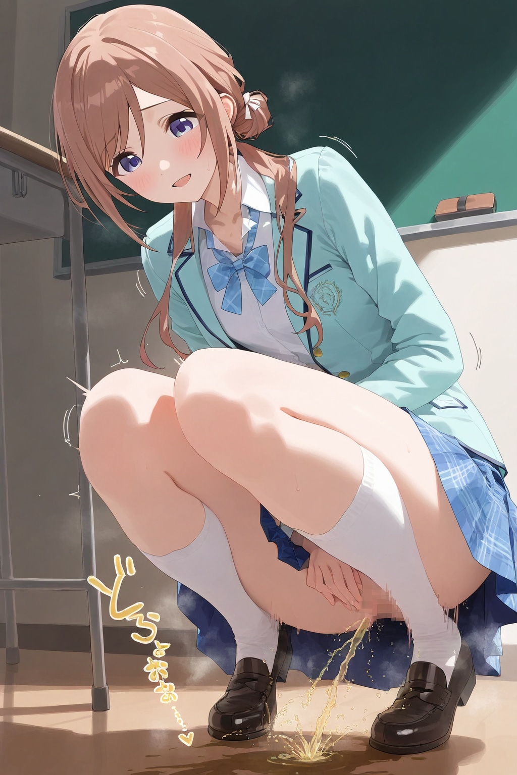 ア〇マス 姫崎莉〇 毎日お漏らし見学