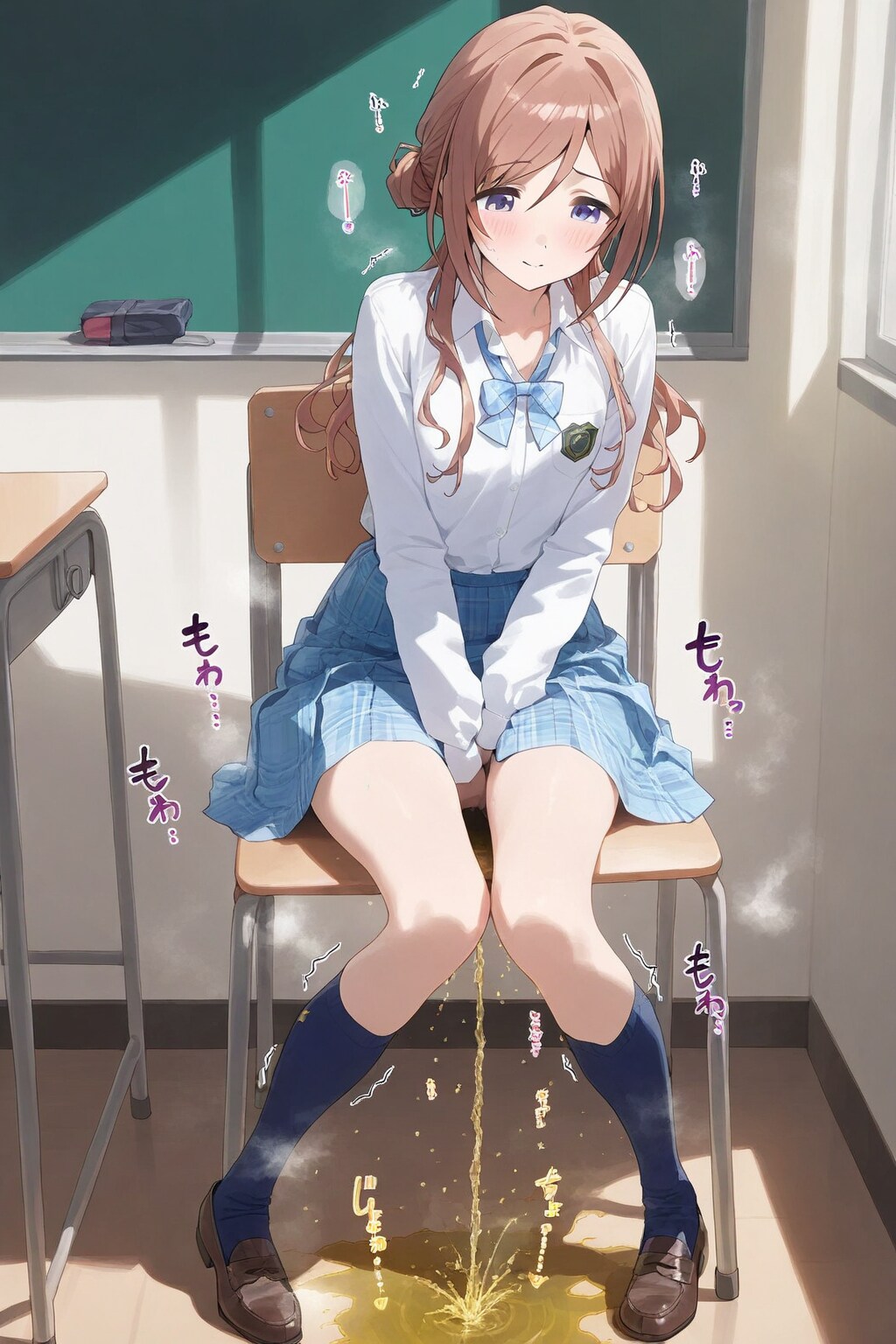 ア〇マス 姫崎莉〇 毎日お漏らし見学