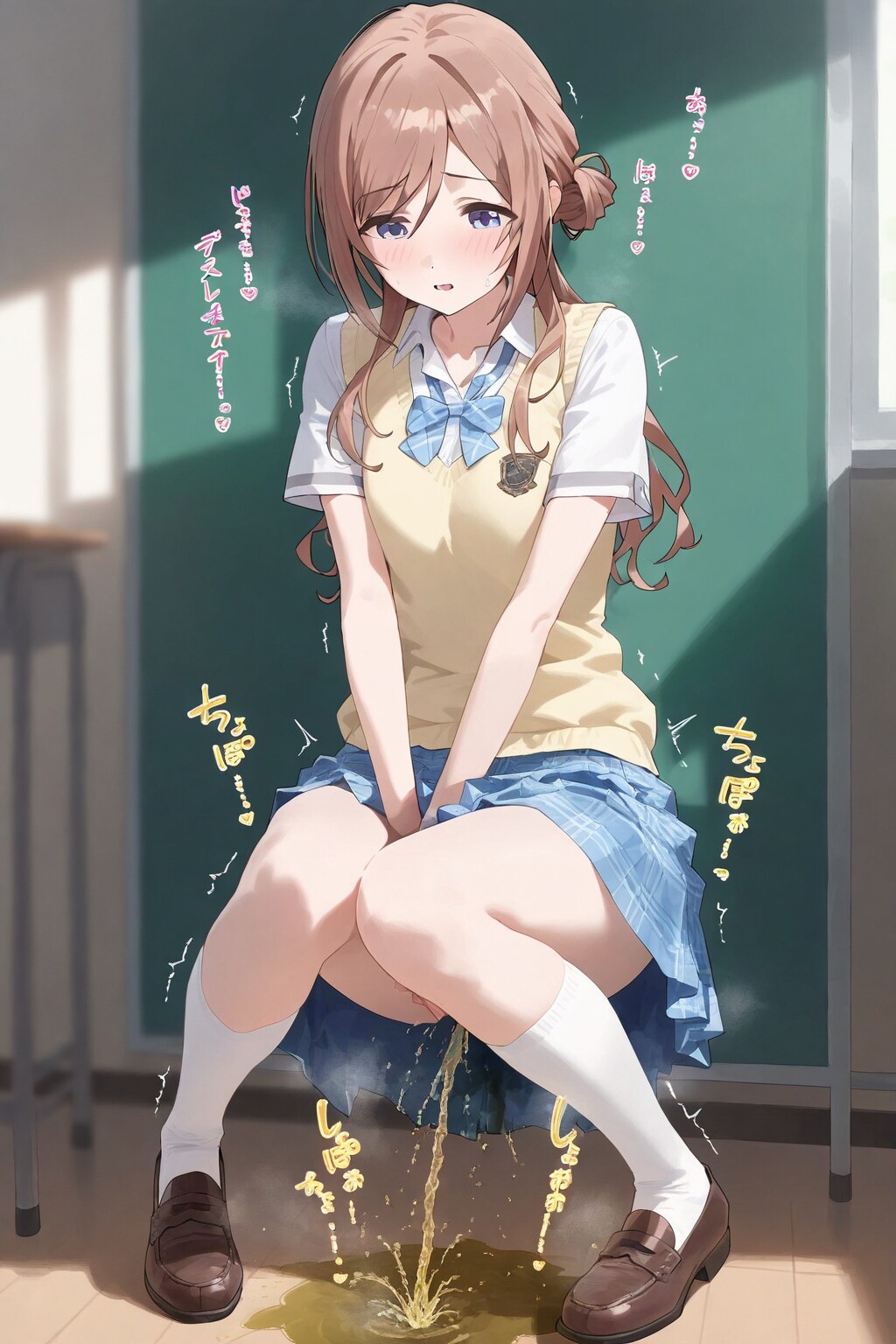 ア〇マス 姫崎莉〇 毎日お漏らし見学