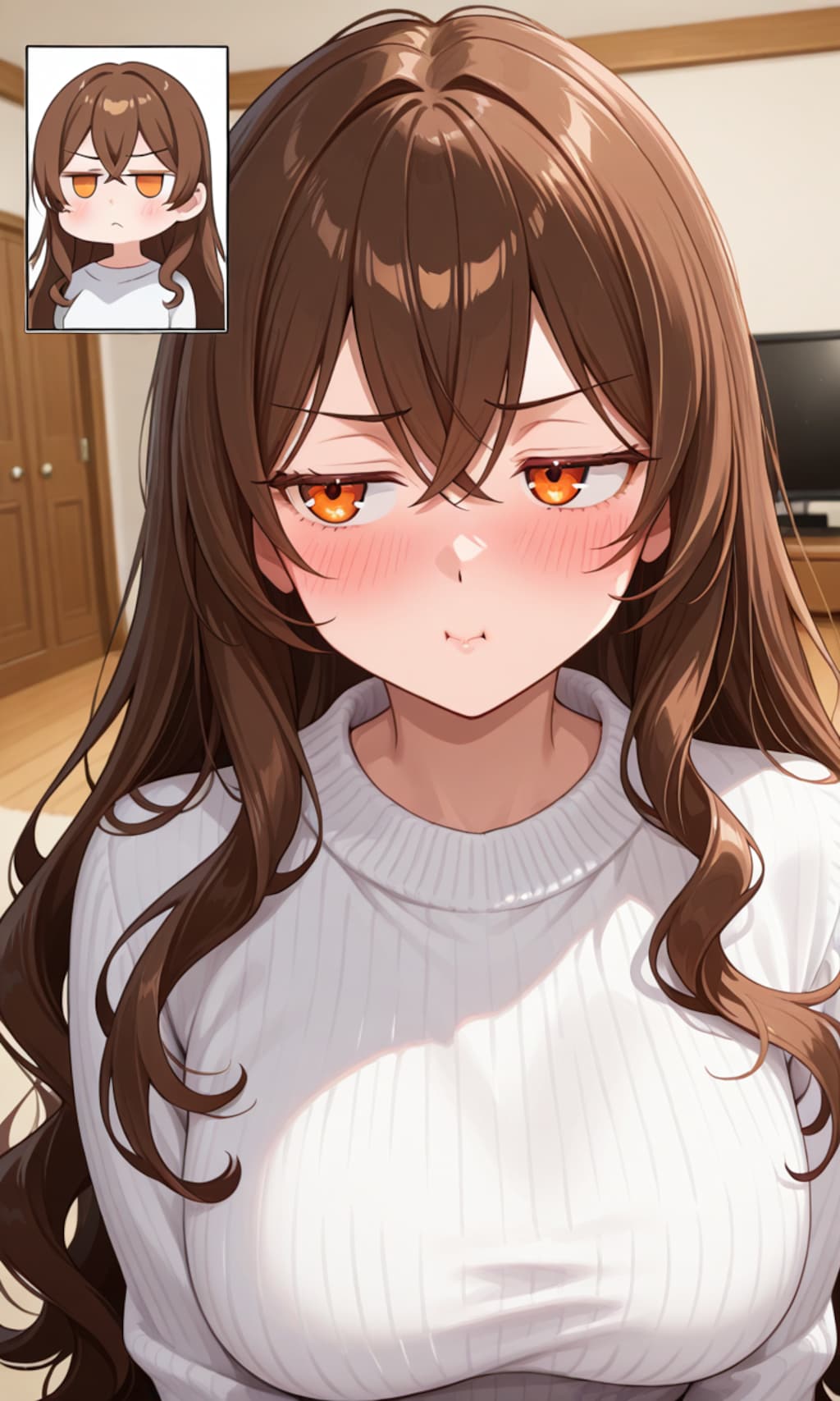 【うちの子ママ】何か不機嫌なナナさん