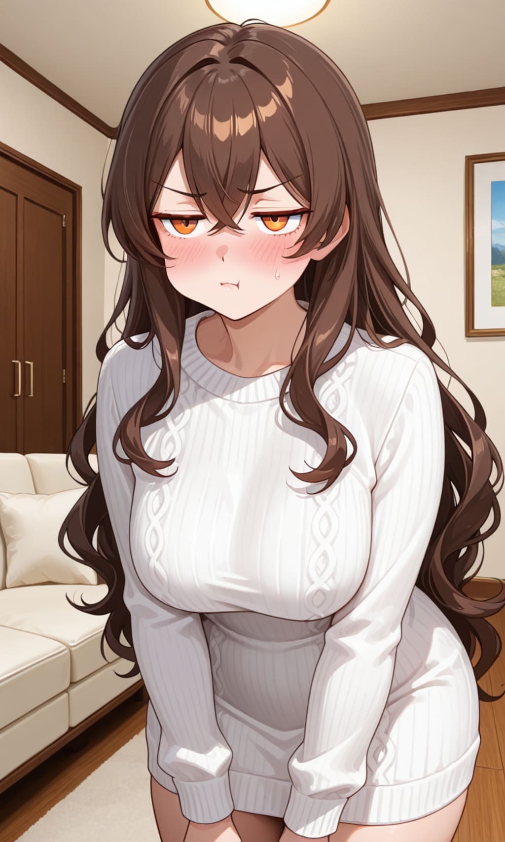 【うちの子ママ】何か不機嫌なナナさん