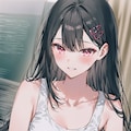 「タンクトップを着たスレンダーな美少女」の精細な全身写真 4枚目