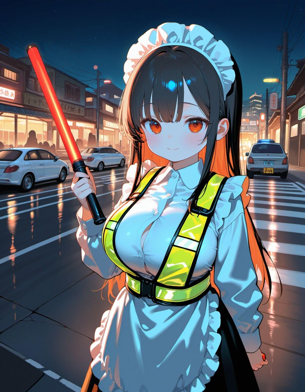 警備メイドさん