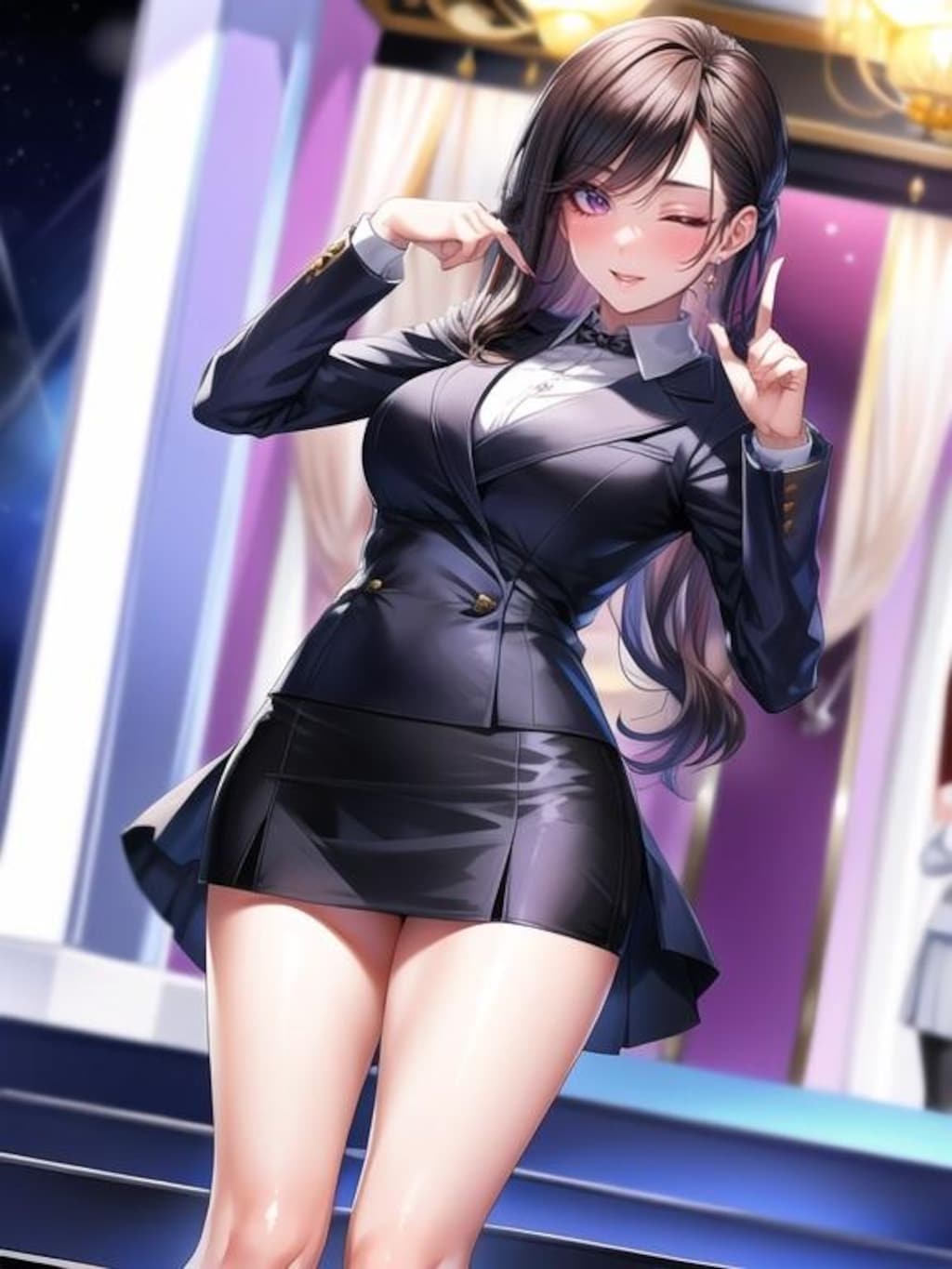 スーツでKpopダンス♪