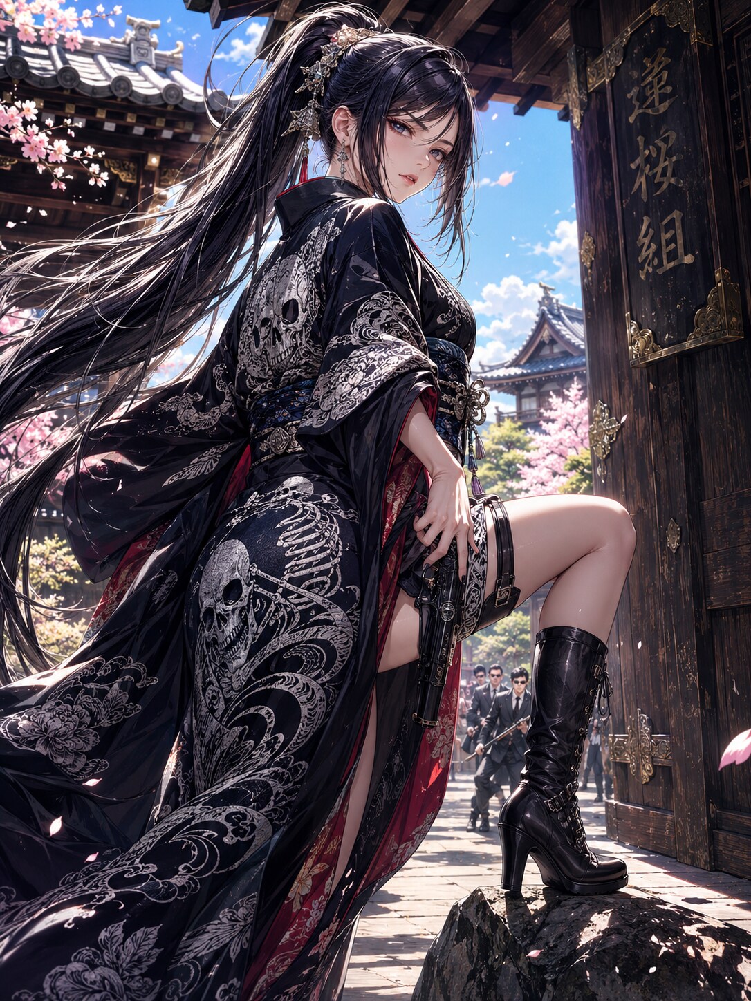お嬢の出陣
