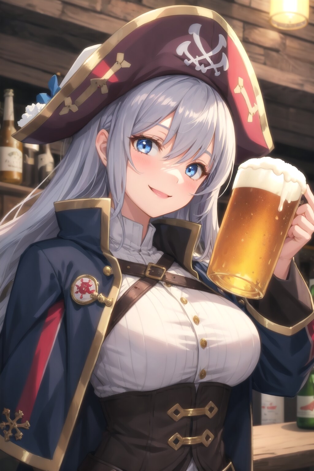 船長さんお疲れ生 | の人気AIイラスト・グラビア