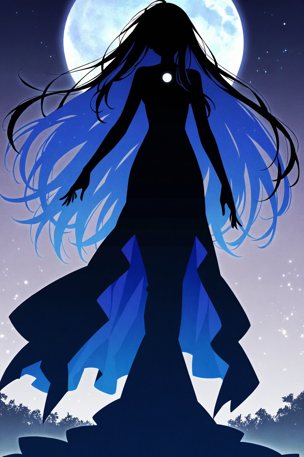 月影 | の人気AIイラスト・グラビア