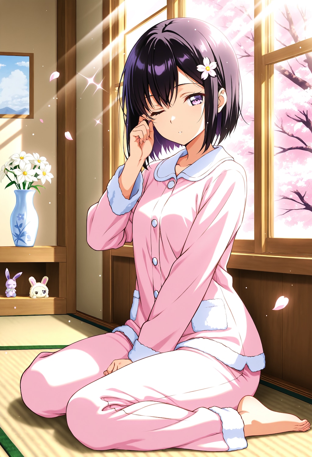 リラクゼーションサロン『ももんげ』7日目🌸パジャマのひまり🥼