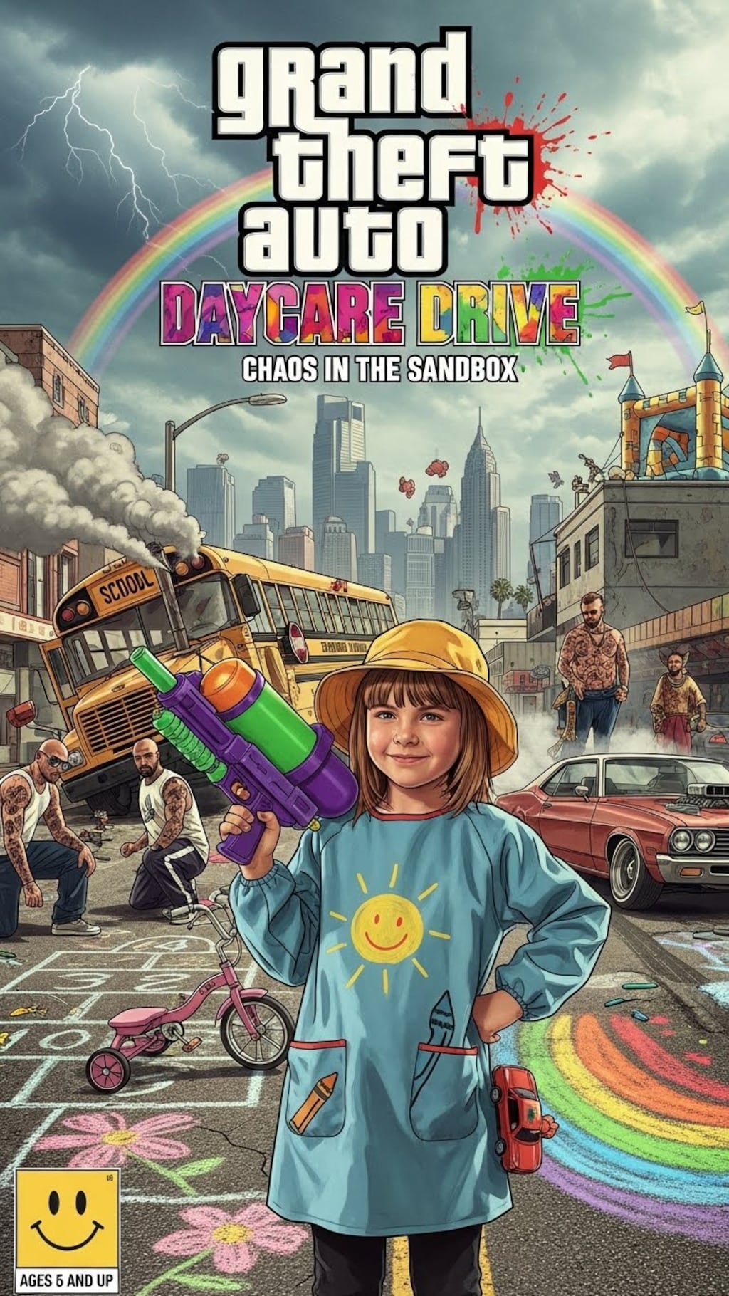 ゆかいなちちぷいようちえん(GTA＋なにか28)