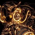 黄金ラインメカ娘 2枚目