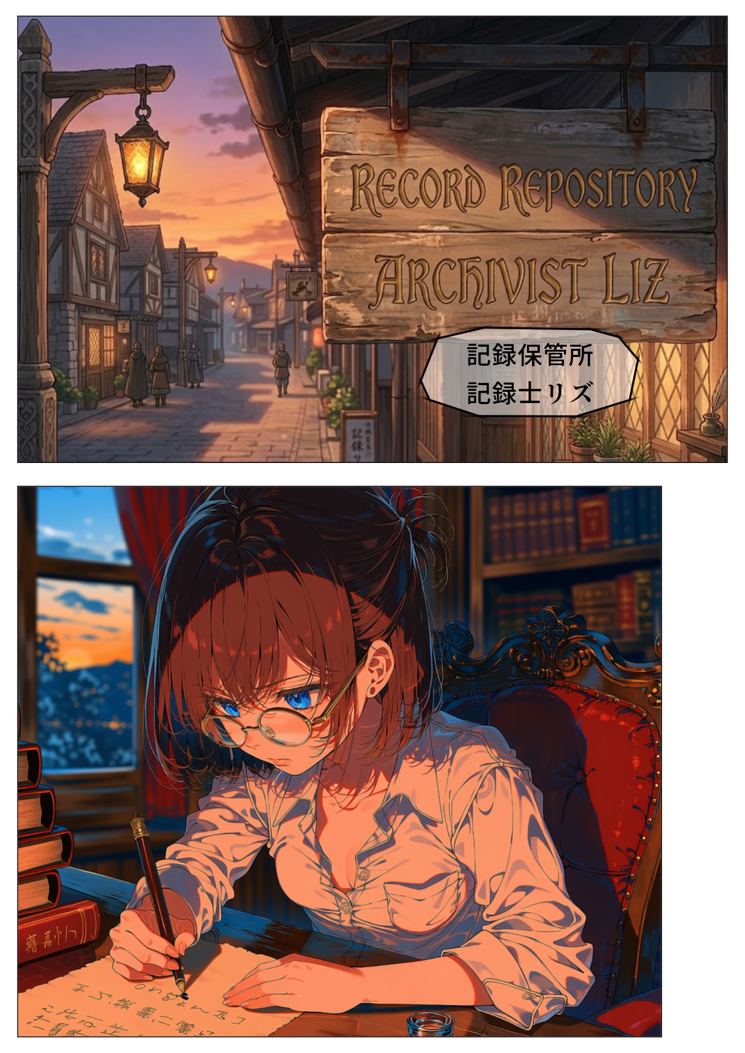 記録士リズ