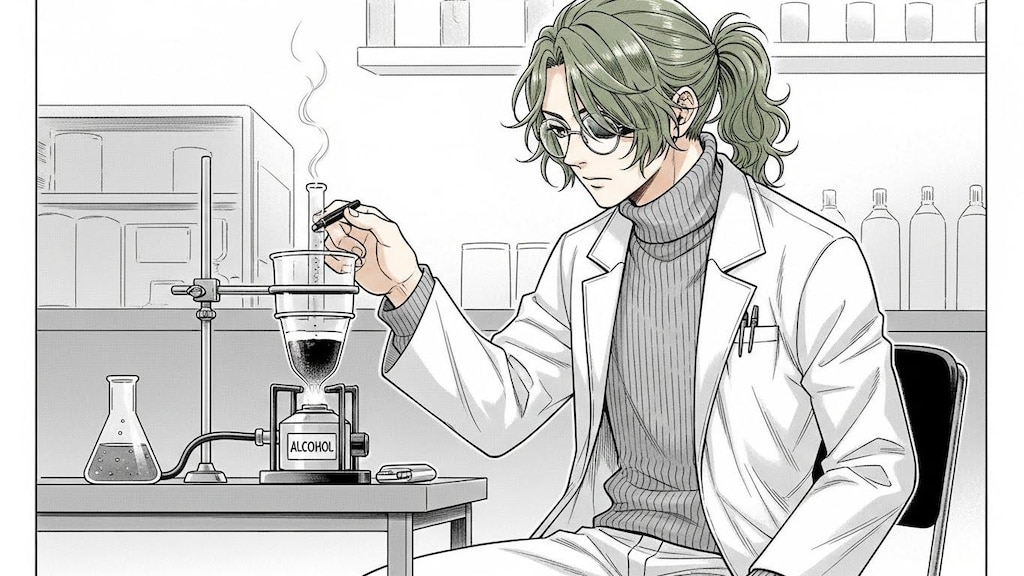 研究所風カフェ