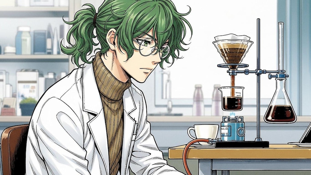 研究所風カフェ