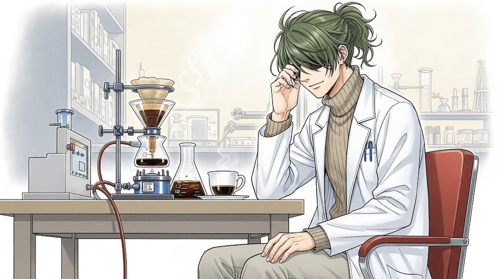 研究所風カフェ