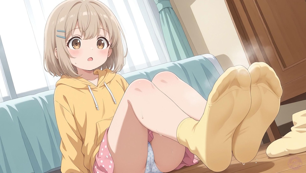 盛野結梨の足裏見せ濃厚セックスで射精したいっ【オリジナル】