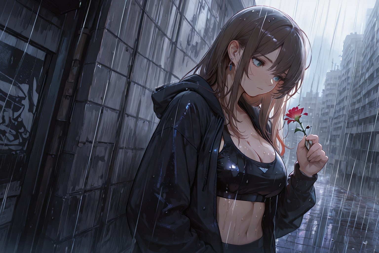 花 | の人気AIイラスト・グラビア