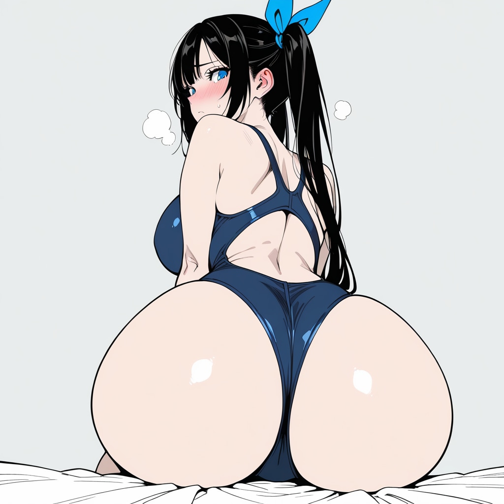 スク水尻