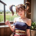 村で出会った絶詩香さん 3枚目