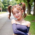 村で出会った絶詩香さん 4枚目