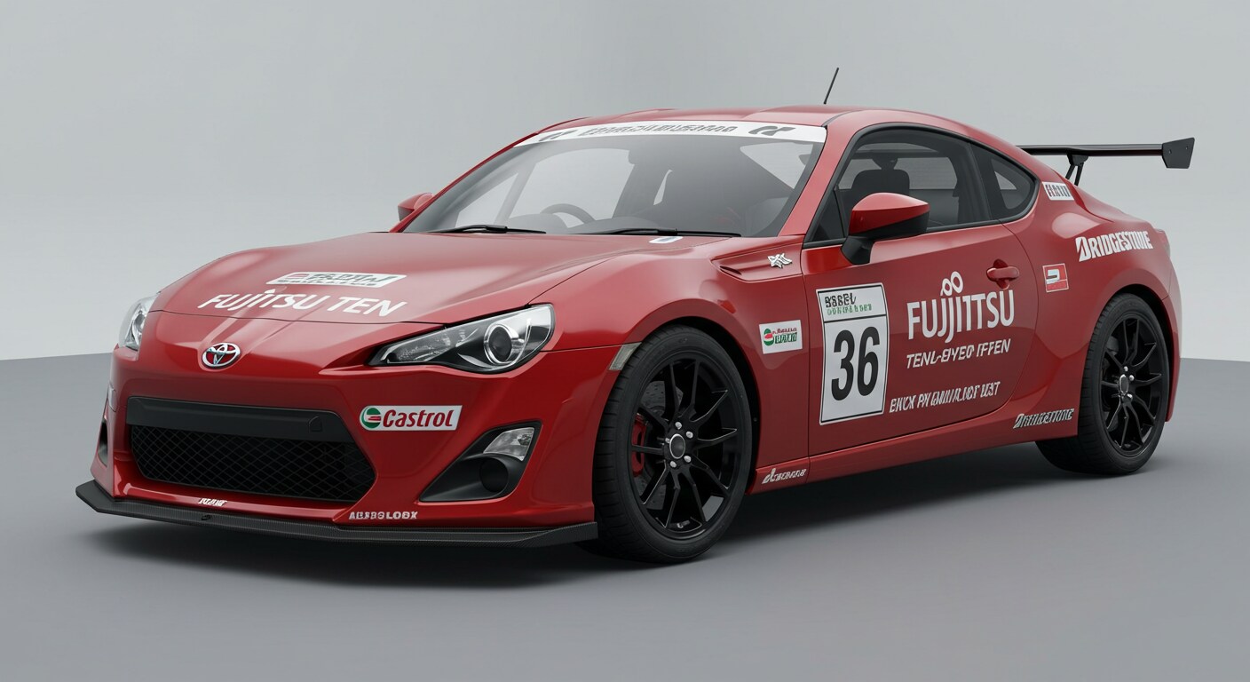 富士通86レーシングカー | の人気AIイラスト・グラビア